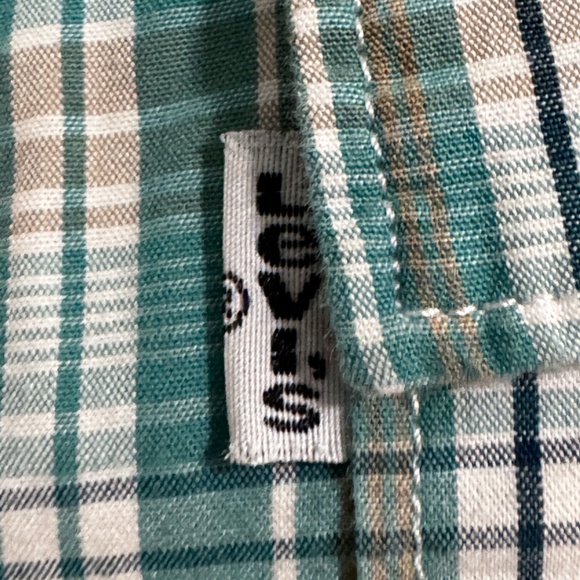 Upcycled Levi's Mickey Mouse Plaid Shirt - Picture 5 of 11